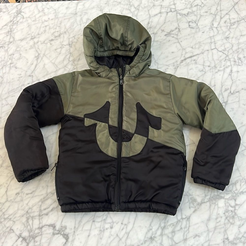 True Religion Kids Jacket Sz 6 Colorblock